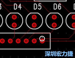 圖38 明顯的錯誤圓形標記