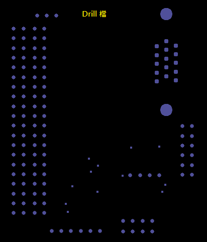 產(chǎn)生Drill File及 Map File 的Gerber 檔案，此會產(chǎn)生描述此PCB所用到的鉆孔的孔徑尺寸及鉆孔的座標資訊。