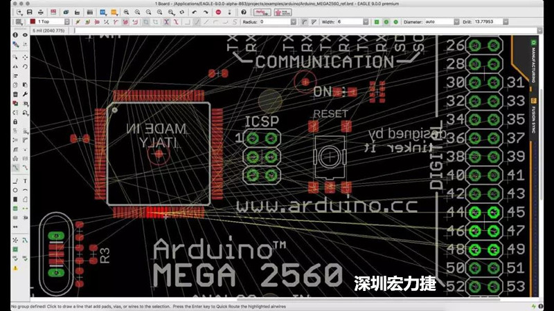 CadSoft EAGLE是一款專業(yè)的印刷電路板(PCB)設(shè)計軟件，低成本、便于使用、功能強大。